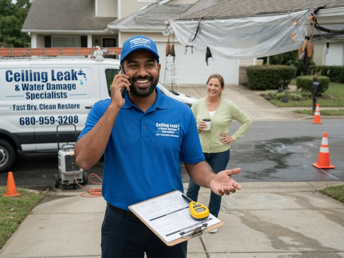 Ceiling Leak Cleanup Panhandle, TX FAQs